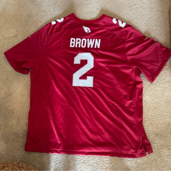 NWT! NFL Arizona Cardinals Marquise Brown #2 Official NFL Football Jersey-SZ 3XL - Picture 2 of 15